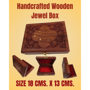 Wooden Crafted Jewel Box